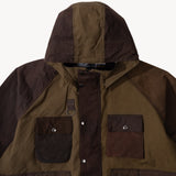REWORK® TRIAL WAX JACKET - N° 032 Coats & Jackets LARGE / BROWN - BRUT Clothing US