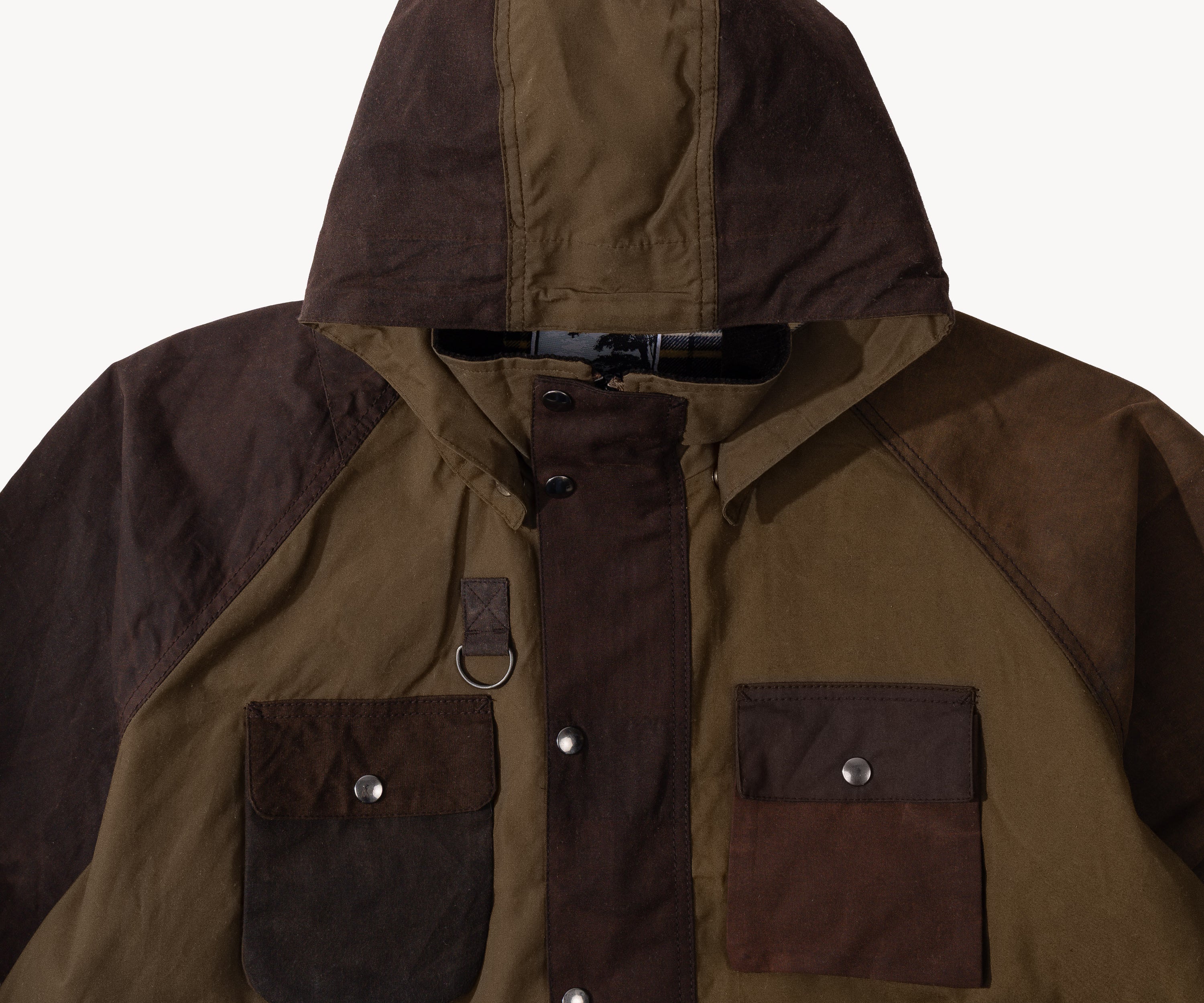 REWORK® TRIAL WAX JACKET - N° 032 Coats & Jackets LARGE / BROWN - BRUT Clothing US