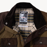 REWORK® TRIAL WAX JACKET - N° 032 Coats & Jackets LARGE / BROWN - BRUT Clothing US