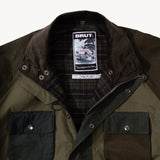 REWORK® TRIAL WAX JACKET - N° 041 Coats & Jackets X-LARGE / GREEN - BRUT Clothing US