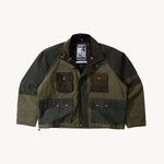 REWORK® TRIAL WAX JACKET - N° 025 Coats & Jackets LARGE / GREEN - BRUT Clothing US