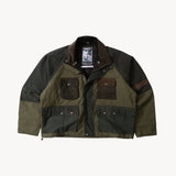 REWORK® TRIAL WAX JACKET - N° 025 Coats & Jackets LARGE / GREEN - BRUT Clothing US