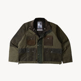 REWORK® TRIAL WAX JACKET - N° 012 Coats & Jackets MEDIUM / GREEN - BRUT Clothing US
