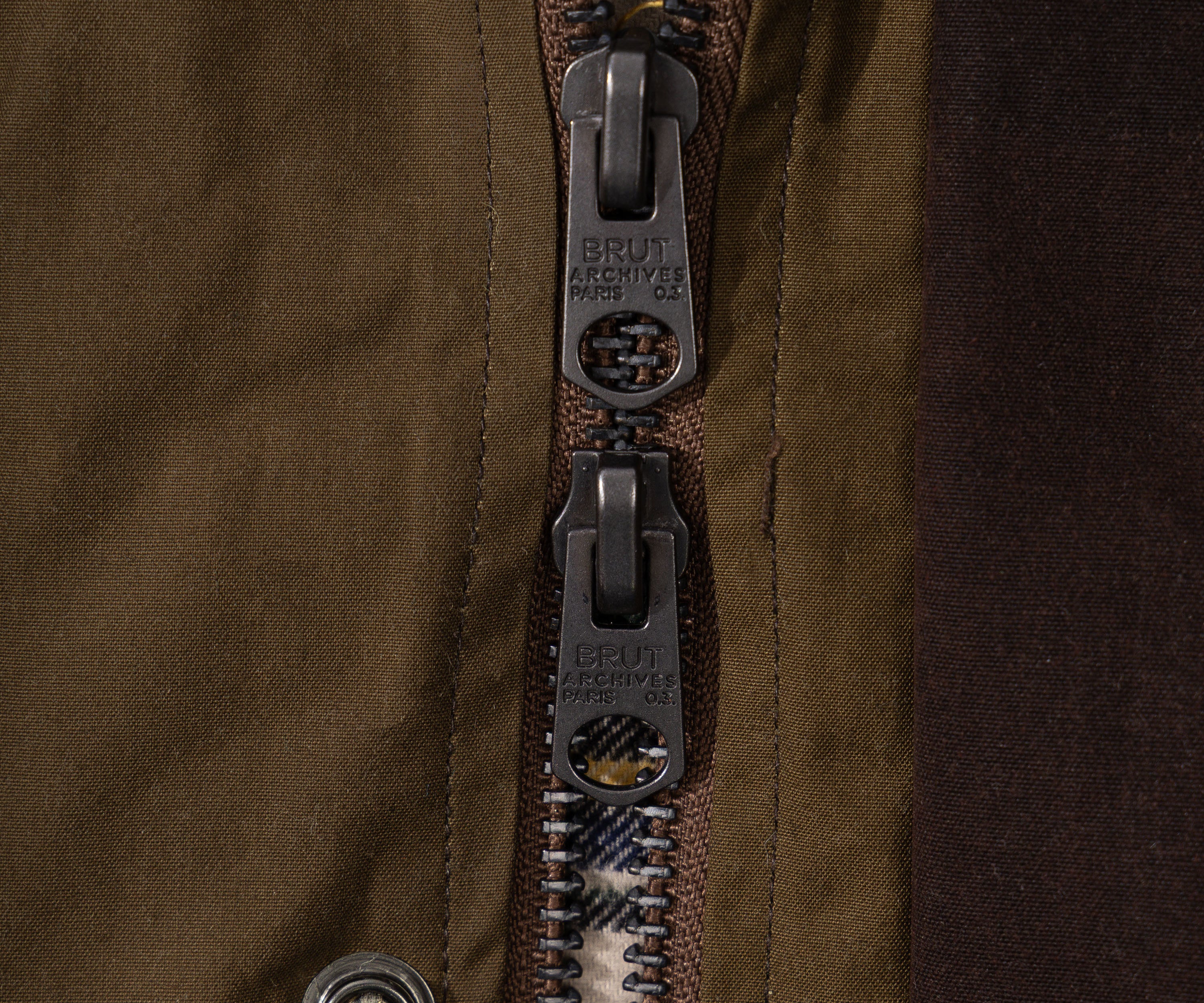 REWORK® TRIAL WAX JACKET - N° 032 Coats & Jackets LARGE / BROWN - BRUT Clothing US
