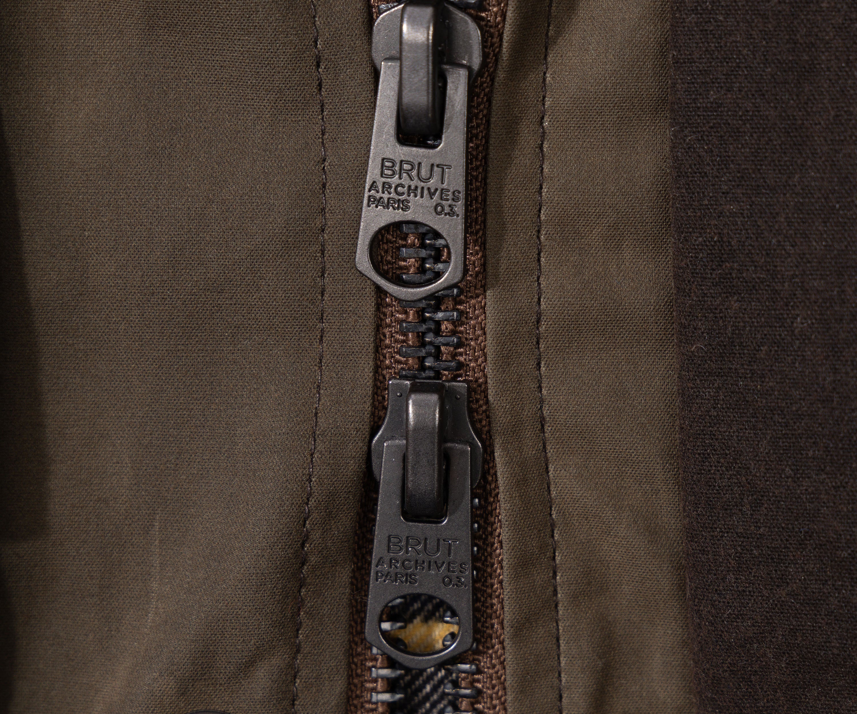 REWORK® TRIAL WAX JACKET - N° 020 Coats & Jackets MEDIUM / BROWN - BRUT Clothing US