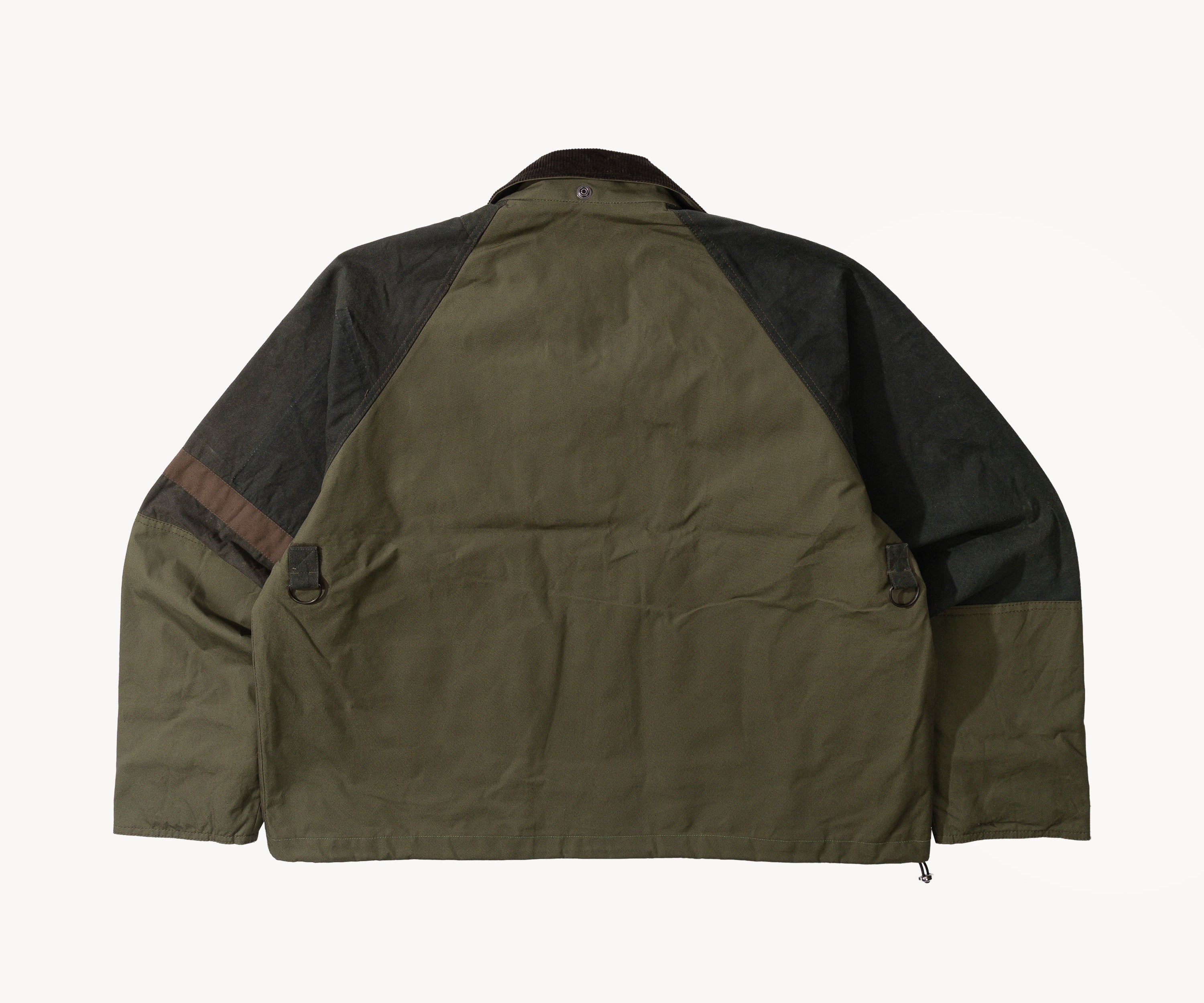 REWORK® TRIAL WAX JACKET - N° 025 Coats & Jackets LARGE / GREEN - BRUT Clothing US