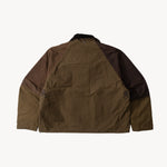 REWORK® TRIAL WAX JACKET - N° 032 Coats & Jackets LARGE / BROWN - BRUT Clothing US