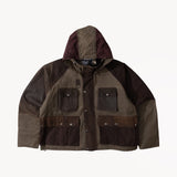 REWORK® TRIAL WAX JACKET - N° 021 Coats & Jackets MEDIUM / BROWN - BRUT Clothing US