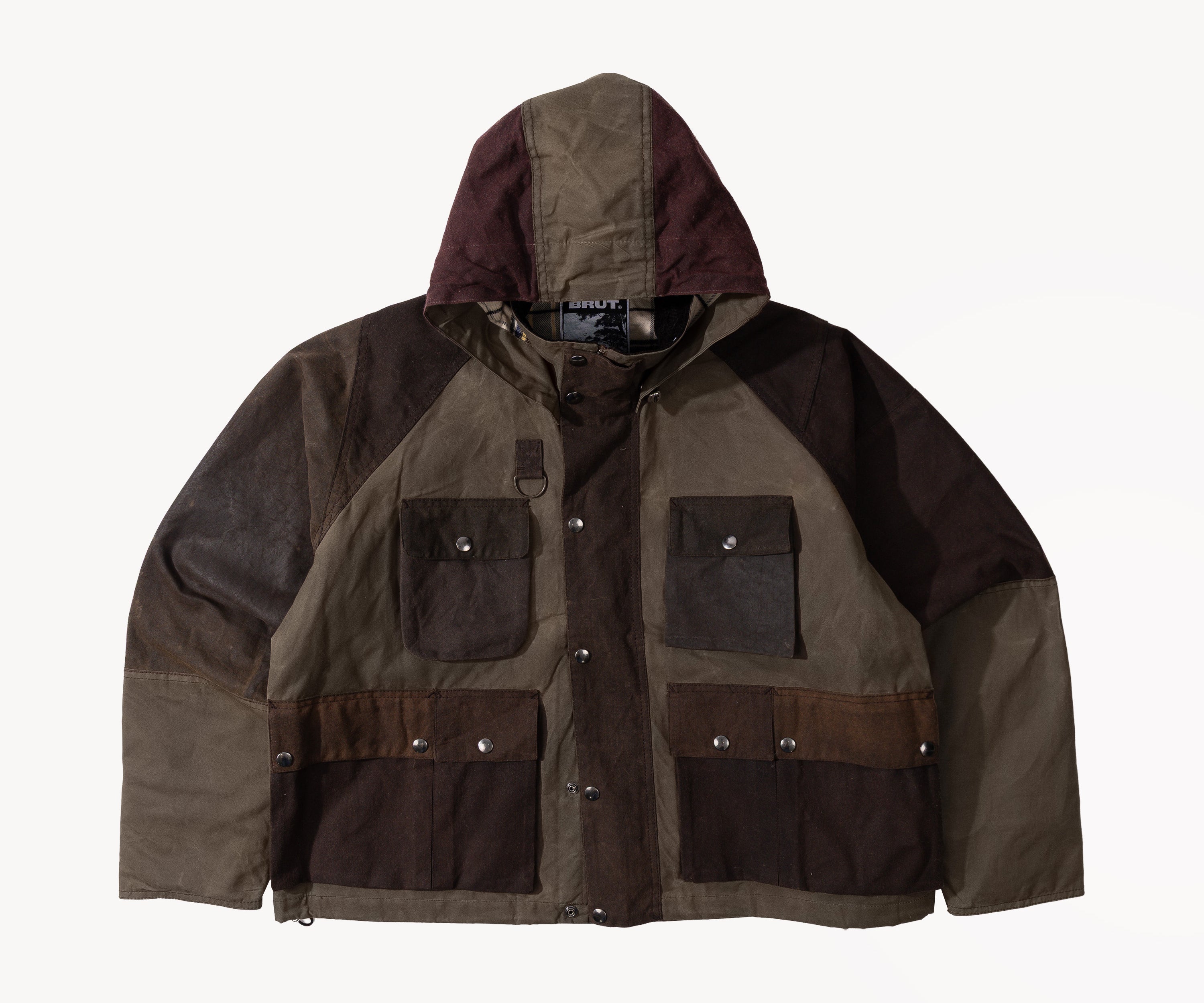 REWORK® TRIAL WAX JACKET - N° 021 Coats & Jackets MEDIUM / BROWN - BRUT Clothing US
