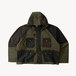 REWORK® TRIAL WAX JACKET - N° 042 Coats & Jackets X-LARGE / GREEN - BRUT Clothing US