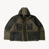 REWORK® TRIAL WAX JACKET - N° 026 Coats & Jackets LARGE / GREEN - BRUT Clothing US