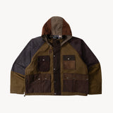 REWORK® TRIAL WAX JACKET - N° 033 Coats & Jackets LARGE / BROWN - BRUT Clothing US
