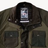 REWORK® TRIAL WAX JACKET - N° 004 Coats & Jackets SMALL / GREEN - BRUT Clothing US