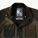 REWORK® TRIAL WAX JACKET - N° 013 Coats & Jackets MEDIUM / GREEN - BRUT Clothing US