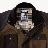 REWORK® TRIAL WAX JACKET - N° 033 Coats & Jackets LARGE / BROWN - BRUT Clothing US