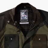 REWORK® TRIAL WAX JACKET - N° 042 Coats & Jackets X-LARGE / GREEN - BRUT Clothing US