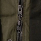 REWORK® TRIAL WAX JACKET - N° 004 Coats & Jackets SMALL / GREEN - BRUT Clothing US