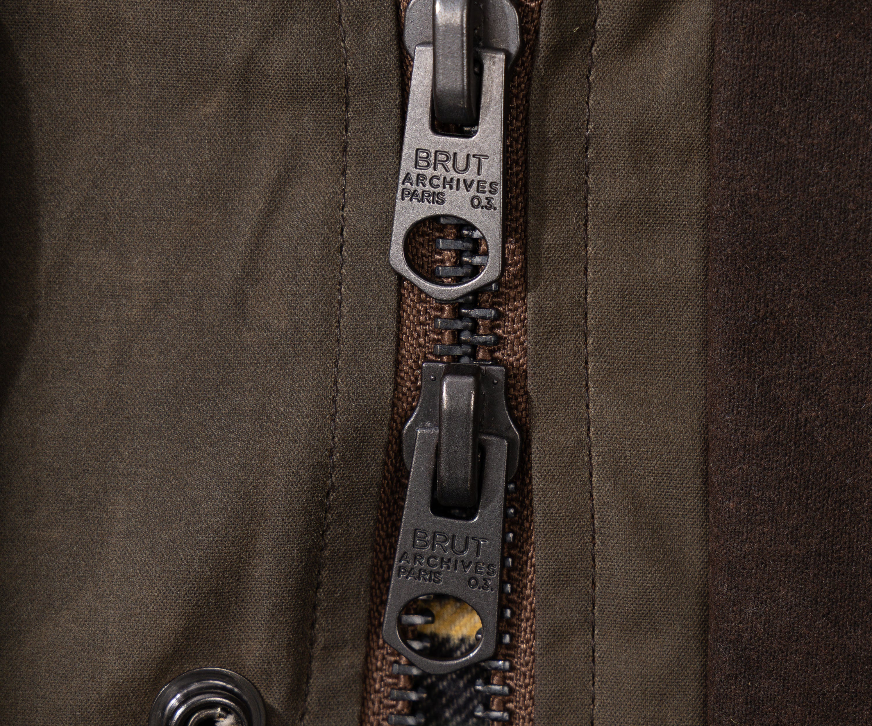 REWORK® TRIAL WAX JACKET - N° 021 Coats & Jackets MEDIUM / BROWN - BRUT Clothing US
