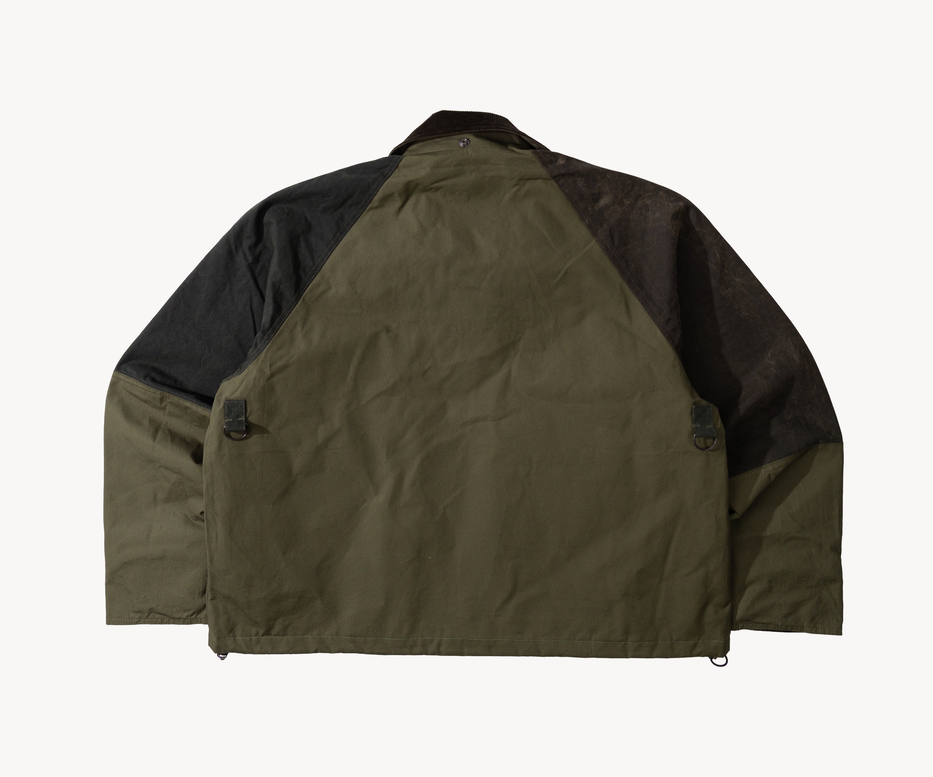 REWORK® TRIAL WAX JACKET - N° 042 Coats & Jackets X-LARGE / GREEN - BRUT Clothing US