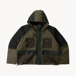 REWORK® TRIAL WAX JACKET - N° 005 Coats & Jackets SMALL / GREEN - BRUT Clothing US