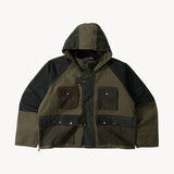 REWORK® TRIAL WAX JACKET - N° 005 Coats & Jackets SMALL / GREEN - BRUT Clothing US