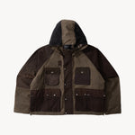 REWORK® TRIAL WAX JACKET - N° 022 Coats & Jackets MEDIUM / BROWN - BRUT Clothing US