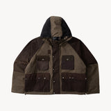 REWORK® TRIAL WAX JACKET - N° 022 Coats & Jackets MEDIUM / BROWN - BRUT Clothing US
