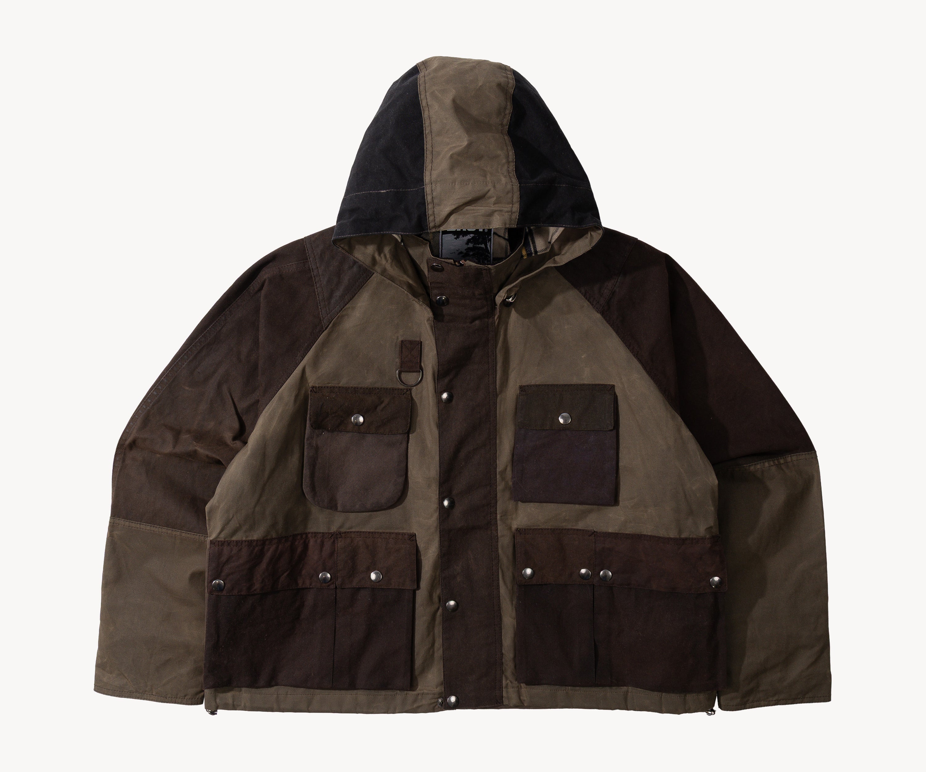 REWORK® TRIAL WAX JACKET - N° 022 Coats & Jackets MEDIUM / BROWN - BRUT Clothing US