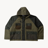 REWORK® TRIAL WAX JACKET - N° 043 Coats & Jackets X-LARGE / GREEN - BRUT Clothing US