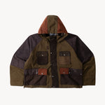 REWORK® TRIAL WAX JACKET - N° 034 Coats & Jackets LARGE / BROWN - BRUT Clothing US