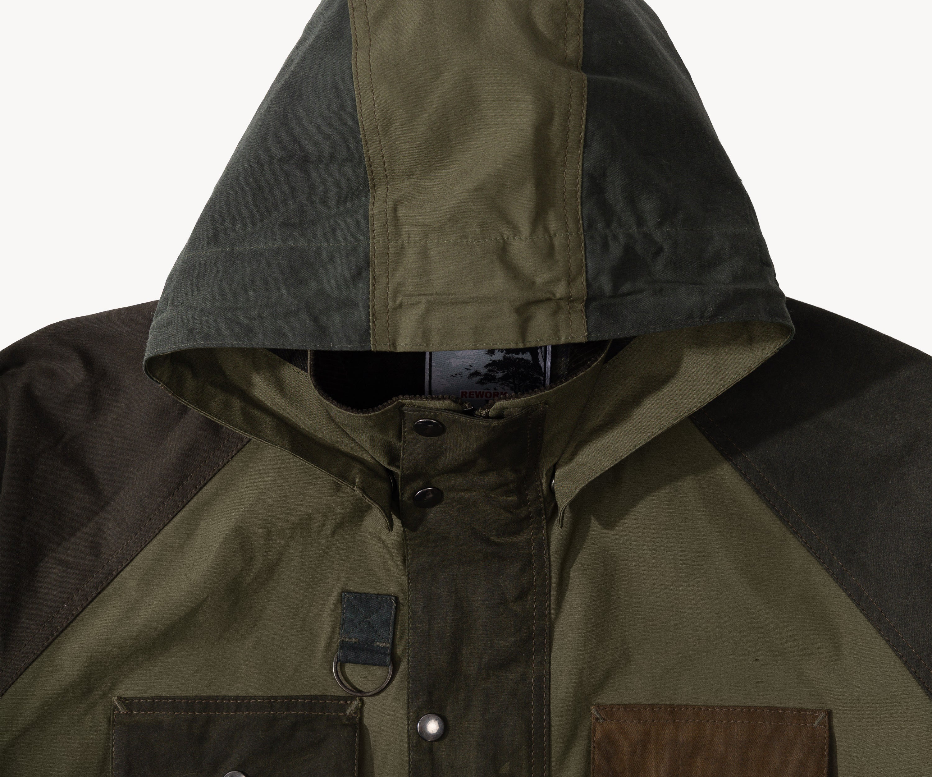 REWORK® TRIAL WAX JACKET - N° 027 Coats & Jackets LARGE / GREEN - BRUT Clothing US