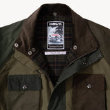 REWORK® TRIAL WAX JACKET - N° 014 Coats & Jackets MEDIUM / GREEN - BRUT Clothing US