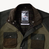REWORK® TRIAL WAX JACKET - N° 043 Coats & Jackets X-LARGE / GREEN - BRUT Clothing US