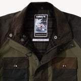 REWORK® TRIAL WAX JACKET - N° 027 Coats & Jackets LARGE / GREEN - BRUT Clothing US