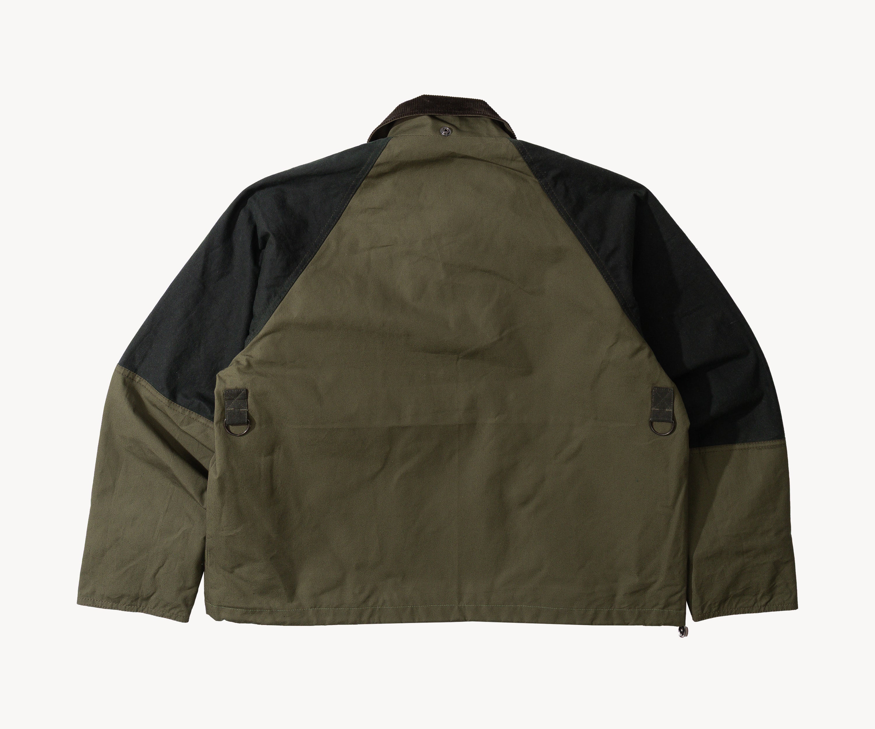 REWORK® TRIAL WAX JACKET - N° 005 Coats & Jackets SMALL / GREEN - BRUT Clothing US