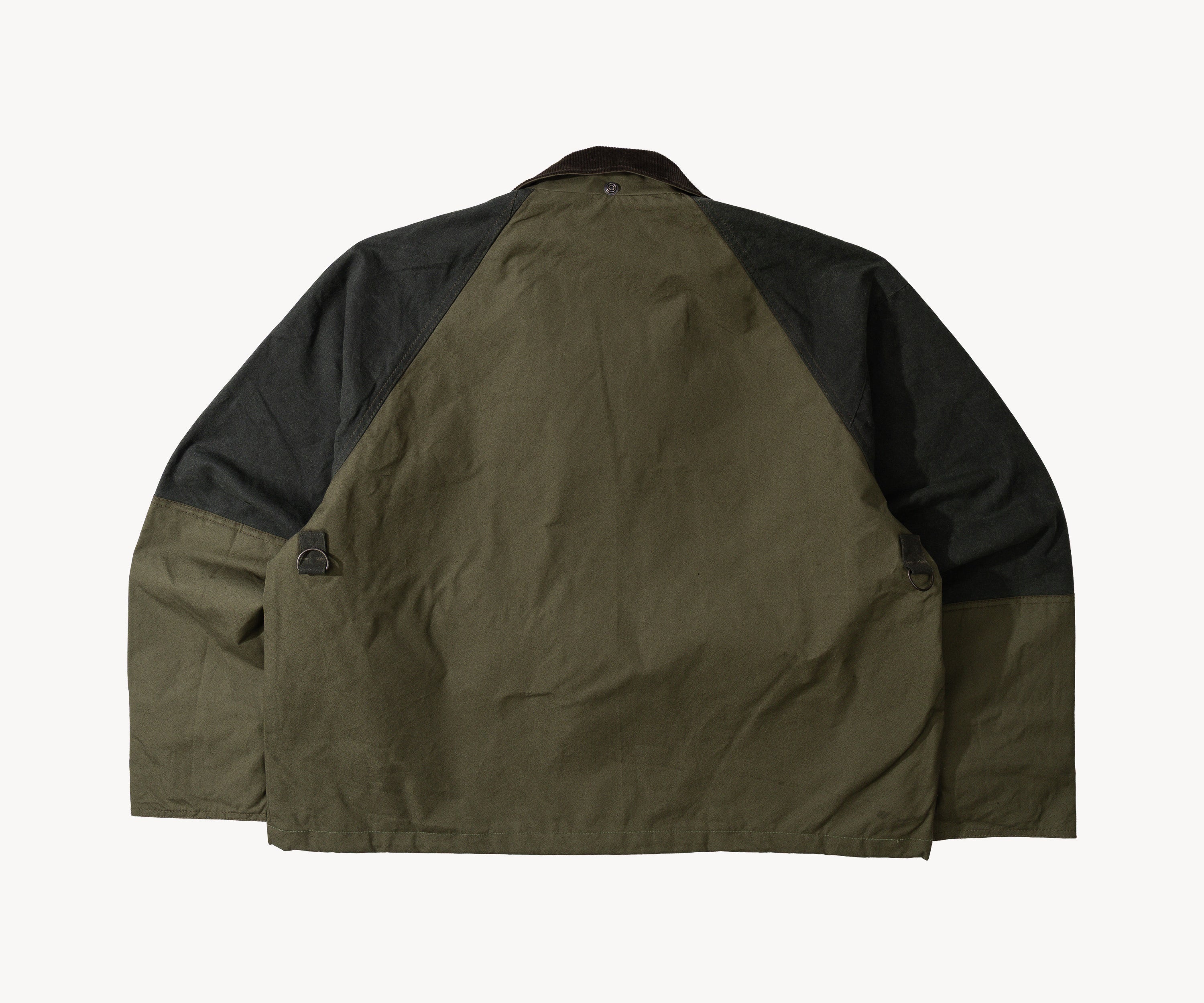 REWORK® TRIAL WAX JACKET - N° 043 Coats & Jackets X-LARGE / GREEN - BRUT Clothing US