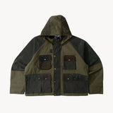 REWORK® TRIAL WAX JACKET - N° 028 Coats & Jackets LARGE / GREEN - BRUT Clothing US