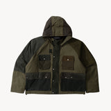 REWORK® TRIAL WAX JACKET - N° 015 Coats & Jackets MEDIUM / GREEN - BRUT Clothing US
