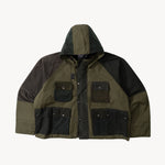 REWORK® TRIAL WAX JACKET - N° 044 Coats & Jackets X-LARGE / GREEN - BRUT Clothing US