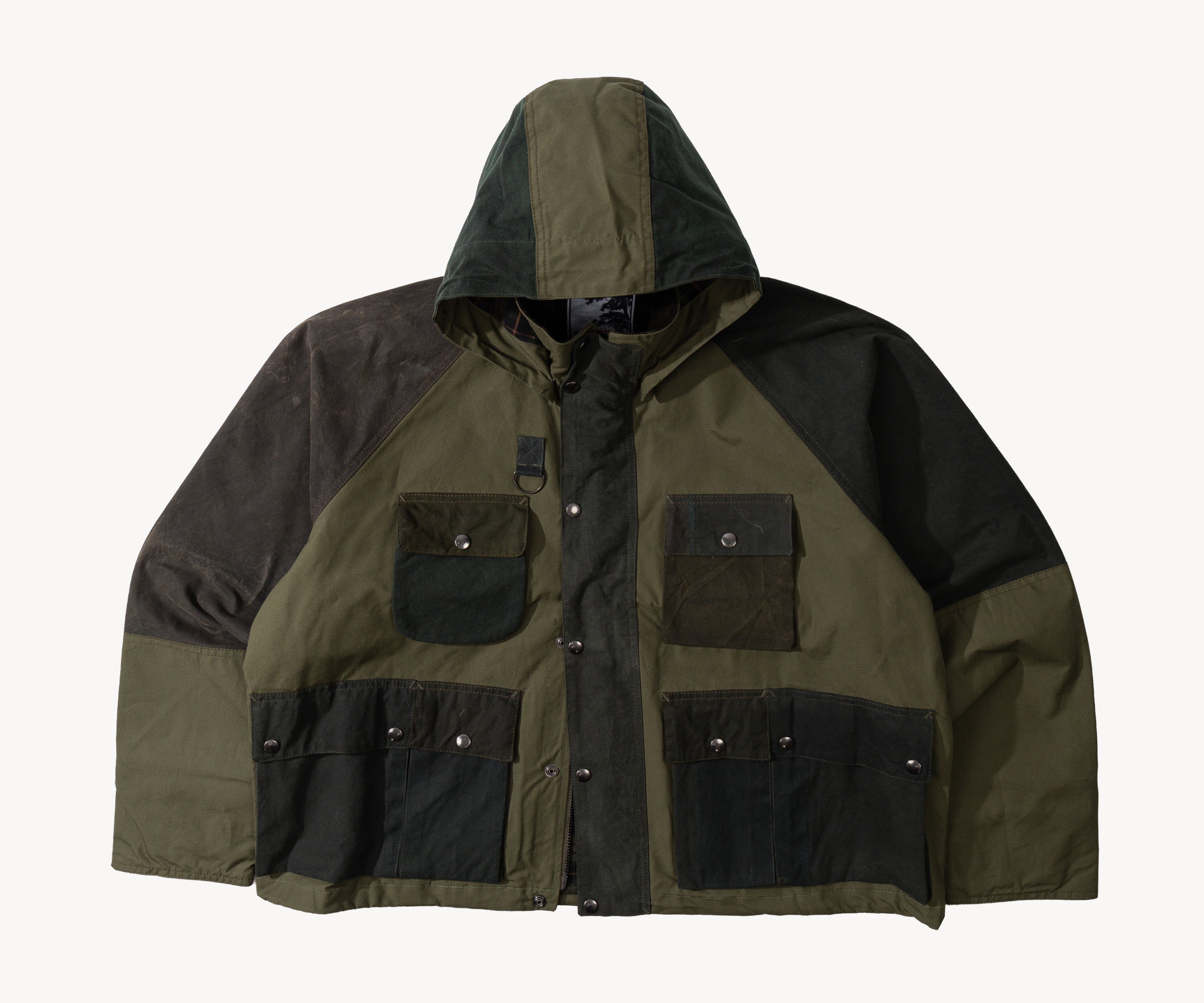 REWORK® TRIAL WAX JACKET - N° 044 Coats & Jackets X-LARGE / GREEN - BRUT Clothing US