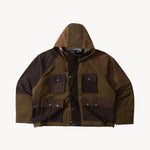 REWORK® TRIAL WAX JACKET - N° 035 Coats & Jackets LARGE / BROWN - BRUT Clothing US