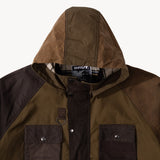 REWORK® TRIAL WAX JACKET - N° 035 Coats & Jackets LARGE / BROWN - BRUT Clothing US