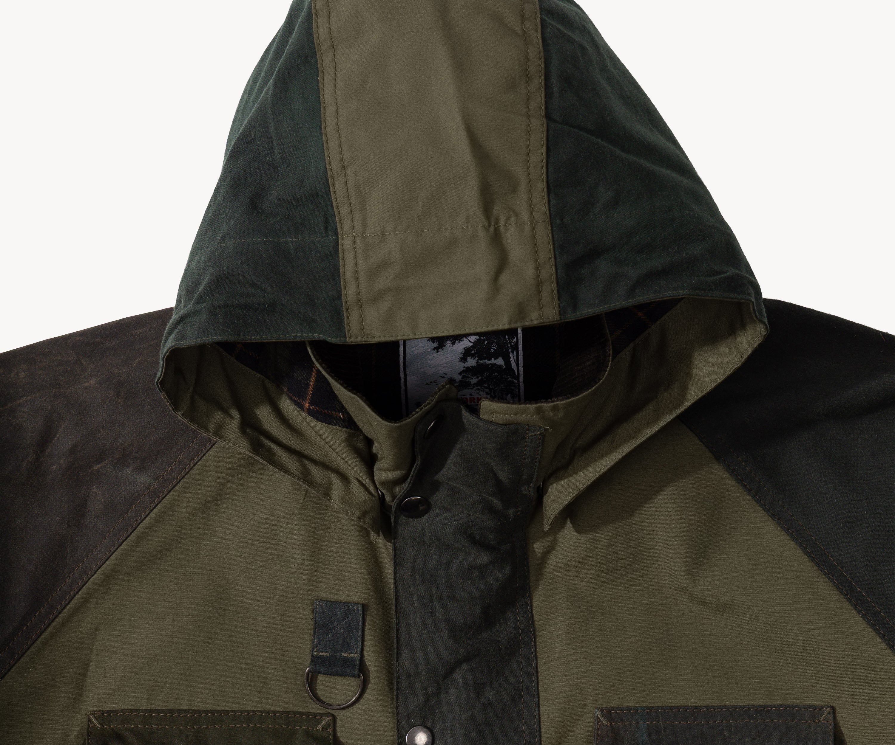REWORK® TRIAL WAX JACKET - N° 044 Coats & Jackets X-LARGE / GREEN - BRUT Clothing US