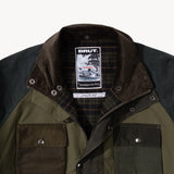 REWORK® TRIAL WAX JACKET - N° 006 Coats & Jackets SMALL / GREEN - BRUT Clothing US