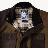 REWORK® TRIAL WAX JACKET - N° 035 Coats & Jackets LARGE / BROWN - BRUT Clothing US