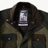 REWORK® TRIAL WAX JACKET - N° 028 Coats & Jackets LARGE / GREEN - BRUT Clothing US