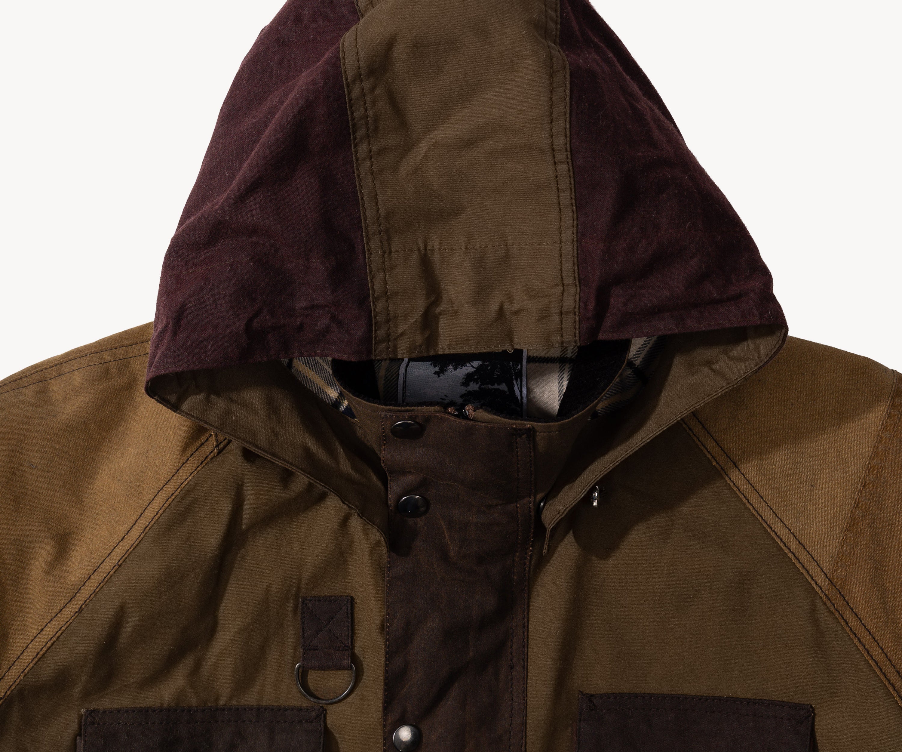 REWORK® TRIAL WAX JACKET - N° 018 Coats & Jackets MEDIUM / BROWN - BRUT Clothing US