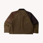 REWORK® TRIAL WAX JACKET - N° 035 Coats & Jackets LARGE / BROWN - BRUT Clothing US