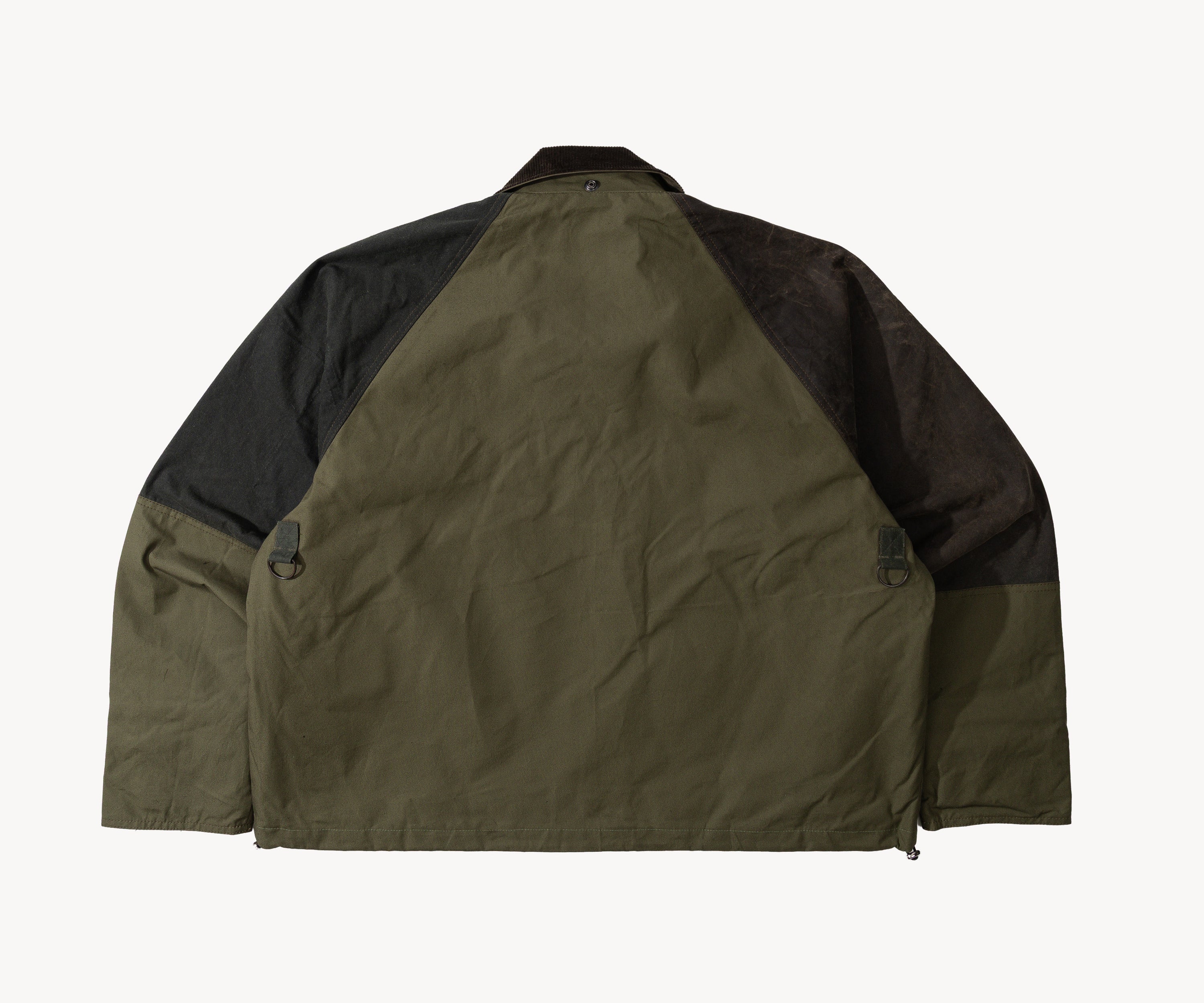 REWORK® TRIAL WAX JACKET - N° 044 Coats & Jackets X-LARGE / GREEN - BRUT Clothing US