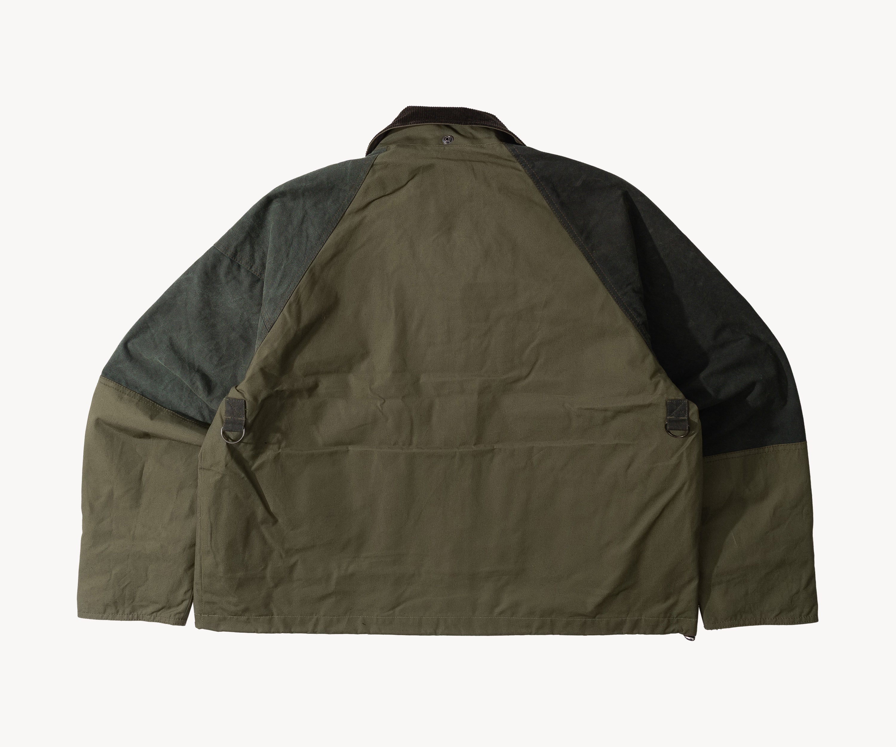 REWORK® TRIAL WAX JACKET - N° 028 Coats & Jackets LARGE / GREEN - BRUT Clothing US